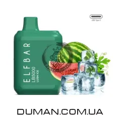 Електронна сигарета POD - Elf Bar Lush Ice (Ельф Бар Лід Кавун) LB5000