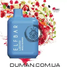 Електронна сигарета POD - Elf Bar Mixed Berries (Ельф Бар Ягідний Мікс) LB5000