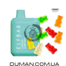 Електронна сигарета POD - Elf Bar Gummy Bear (Ельф Бар Мармеладні Ведмедики Гаммі) LB5000