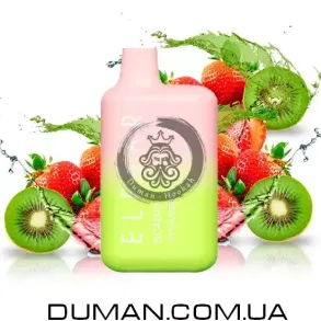 Електронна сигарета POD - Elf Bar Strawberry Kiwi (Ельф Бар Полуниця Ківі) BC 4000