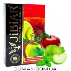 JiBiAR Two Apples Mint (Джибіар Подвійне Яблуко М'ята) 50g