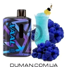 Електронна сигарета POD - Vaal Blue Razz (Ваал Чорниця Малина Лимонад) 5000