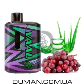 Електронна сигарета POD - Vaal Aloe Grape (Ваал Алое Виноград) 5000