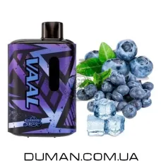 Електронна сигарета POD - Vaal Blueberry Ice (Ваал Лід Чорниця) 5000