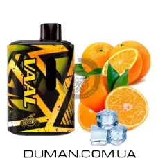 Електронна сигарета POD - Vaal Orange Ice (Ваал Лід Апельсин) 5000