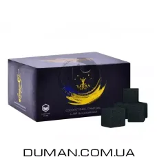 Кокосовый уголь Yahya Elegance King | Картон 32 куб 25*25*25 мм