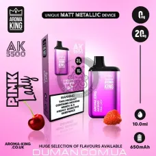 Електронна сигарета POD - Aroma King Pink Lady (Арома Кінг Малина Вишня) 5500