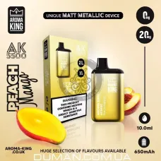 Електронна сигарета POD - Aroma King Peach Mango (Арома Кінг Персик Манго) 5500
