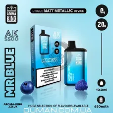Електронна сигарета POD - Aroma King Mr.Blue (Арома Кінг Чорниця Малина Ожина Лід) 5500