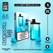 Електронна сигарета POD - Aroma King Blue Sour Razz (Арома Кінг Чорниця Малина Лимонад) 5500