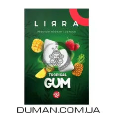 Lirra Tropical Gum (Лірра Жуйка, Ананас, Полуниця, Манго)