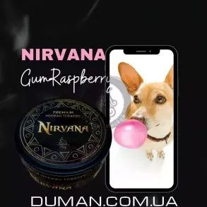 Nirvana Gum Raspberries (Нирвана Жвачка Малина) Hard 75г