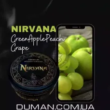 Nirvana Green Apple Peach Grape (Нірвана Зелене Яблуко Персик Виноград) Hard 75г