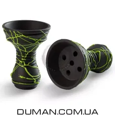 Чаша Gusto Bowls Killa Black Glaze | Light Green