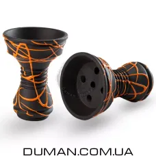 Чаша Gusto Bowls Killa Black Glaze | Orange