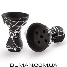 Чаша Gusto Bowls Killa Black Glaze | White
