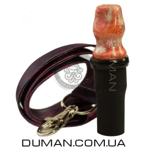 Персональный мундштук Gusto Bowls | Сoral Marble - Rainbow