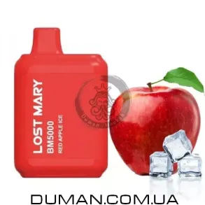 Електронна система POD - Lost Mary Red Apple Ice (Лост Мері Лід Червоне Яблуко) 5000