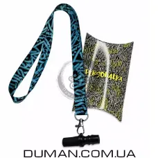 Персональный мундштук Personalka Poly Graﬃti Blue
