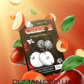 Chef's Red Apple Candy (Шефс Яблучна Цукерка) | 40g