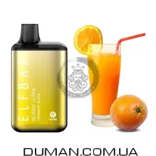 Електронна сигарета POD - Elf Bar - Orange soda (Ельф Бар - Апельсинова Содова) Ultra BC5000