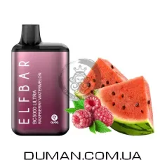Електронна система POD - Elf Bar - Raspberry, Watermelon (Ельф Бар - Малина, Кавун) Ultra BC5000