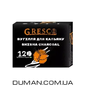 Ореховый уголь Gresco (Греско) | Картон 12 шт Под калауд