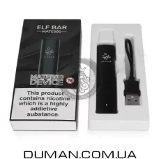 Багаторазова Pod-система Elf Bar Mate 500 Black - №2