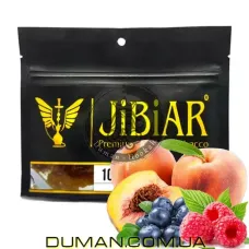 JiBiAR Raspberry Peach Blueberry (Джибіар Малина Персик Чорниця) 100g | Термін придатності. УЦІНКА
