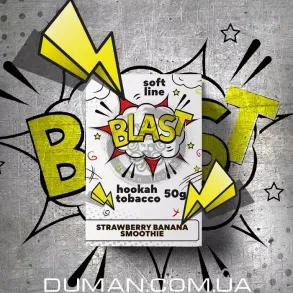 Blast Strawberry banana smoothie (Бласт Полунично-банановий смузі) Soft 50г