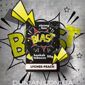 Blast Lychee-Peach (Бласт Лічі Персик) Strong 50г