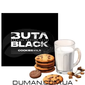 Buta Cookies & Milk (Бута Блэк Шоколадное Печенье с Молоком) | Black Line 100g
