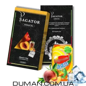 Безтютюнова суміш Bagator Peach Tea (Багатор Персиковий Чай) 50г