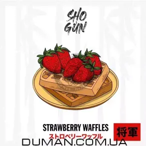 Shogun Strawberry Waffles (Сьогун Полуничні Вафлі) 200г