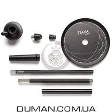 Кальян Tiaga Hookah IRIS Black | Колба Craft + шланг + В подарок Чаша - №3