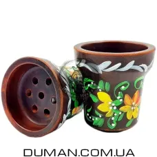 Чаша GrynBowls Accent Authentic - ORG GR WHT