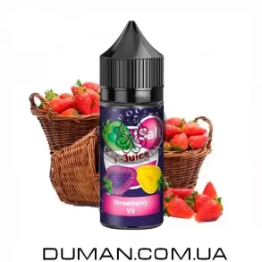 Рідина T Juice Strawberry V3 (Т Джус Полуниця) 30 мл 50 mg