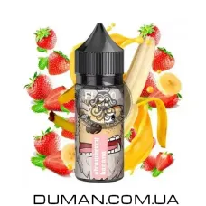 Рідина FL 350 Banana strawberry (ФЛ 350 Банан Полуниця) 30 мл 50 mg