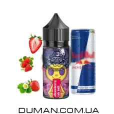 Рідина FL 350 Strawberry Red Bull (ФЛ 350 Полуниця Енергетик) 30 мл 50 mg