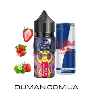 Рідина FL 350 Strawberry Red Bull (ФЛ 350 Полуниця Енергетик) 30 мл 50 mg