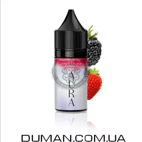 Рідина Aura Straw & Black Berries (Аура Полуниця Ожина) 30 мл 30 mg