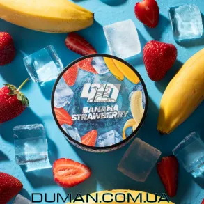 420 Banana Strawberry (Лед, Клубника, Банан) Frost Line 100г