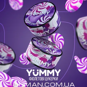 Yummy - Фіолетові цукерки 100г