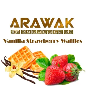 Arawak Vanilla Strawberry Waffles (Аравак Ванільно Полуничні Вафлі) | Пакет 125g