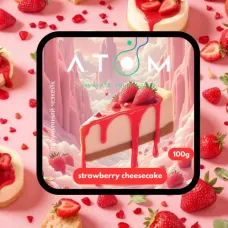Atom - Strawberry Cheesecake (Атом Полуничний Чізкейк) 100г
