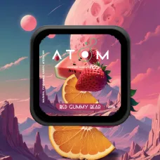 Atom - Red Gummy Bear (Атом Малина - Полуниця - Кавун - Апельсин) 200г