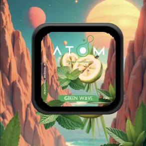 Atom - Green Wave (Атом Лемонграс - Фейхоа - Ментол) 200г