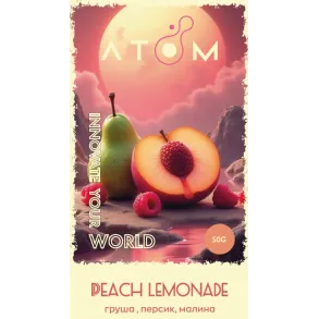 Atom - Peach Lemonade (Атом Груша - Персик - Малина) 50г