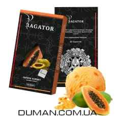 Безтютюнова суміш Bagator Papaya Sorbet (Багатор Папайя Сорбет) 50г
