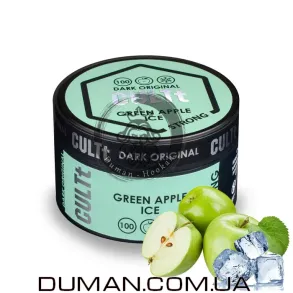 CULTt Strong DS100 Green Apple Ice (Культ Зеленое Яблоко, Лед) | На вес 50г